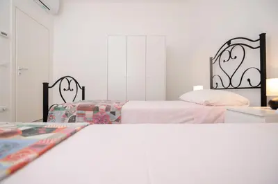 Letto o letti in una camera di Zen Garden House
