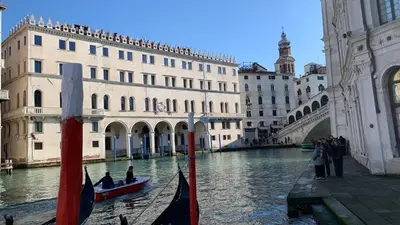 Vista sul fiume nelle vicinanze dell'appartamento