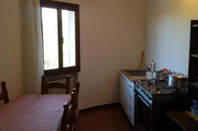 Cucina o angolo cottura di Alloggio a Sant Erasmo Venezia