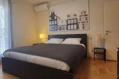 Letto o letti in una camera di Richard's Home