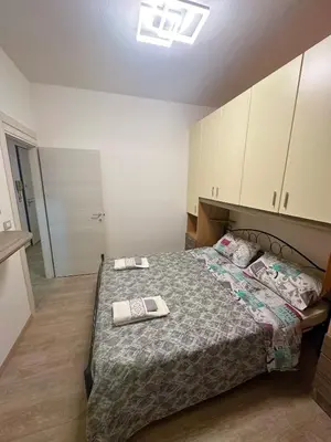 Letto o letti in una camera di Casa Vespucci