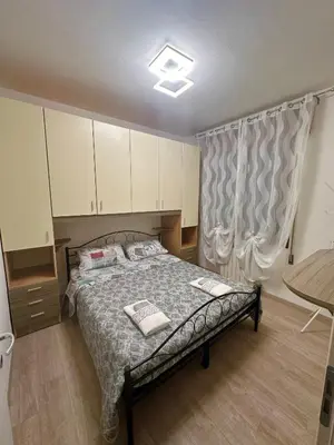 Letto o letti in una camera di Casa Vespucci