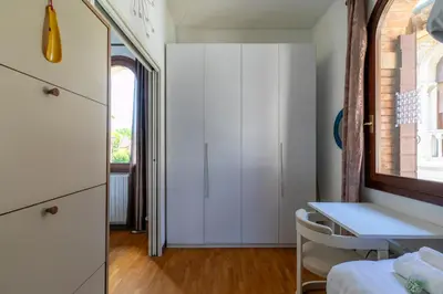 Letto o letti in una camera di Casa Mocenigo - Lido di Venezia
