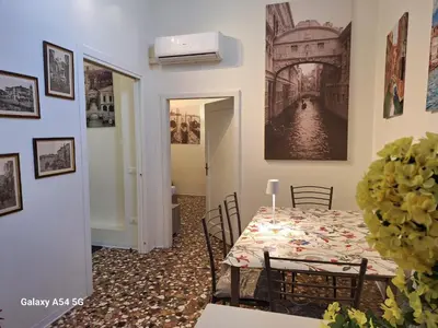 Area soggiorno di Ca' Trapolin Venezia WIFI center city 520