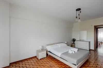 Letto o letti in una camera di Miranda - Apartament in Mestre with Balcony!