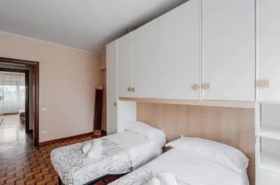 Letto o letti in una camera di Miranda - Apartament in Mestre with Balcony!