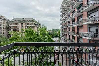 Balcone o terrazza di Miranda - Apartament in Mestre with Balcony!