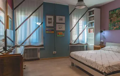 Letto o letti in una camera di Library House - Venice Apartment