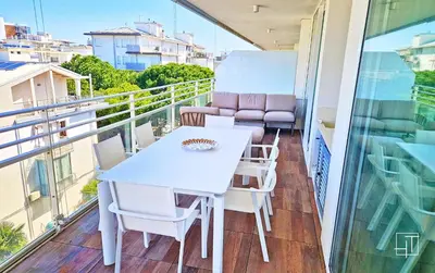 Balcone o terrazza di HT - Luxury apartment at Palm Beach Jesolo