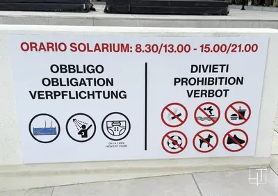 Certificato, attestato, insegna o altro documento esposto da HT - Luxury apartment at Palm Beach Jesolo