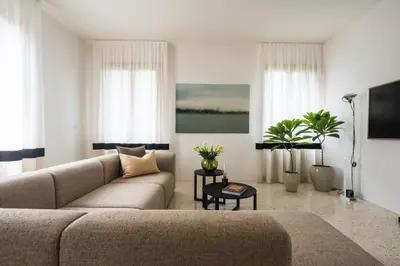 TV o dispositivi per l'intrattenimento presso San Domenico Apartment with Garden View R&R