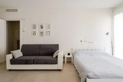 Letto o letti in una camera di Ca' Borsa II - Angolo nascosto nel cuore di Treviso