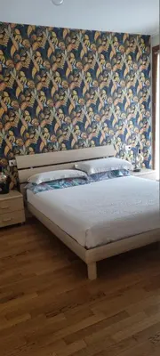 Letto o letti in una camera di Doge apt near Venice, HFarm, Treviso, Sile River