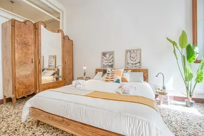 Letto o letti in una camera di My Rialto - Venezia centro