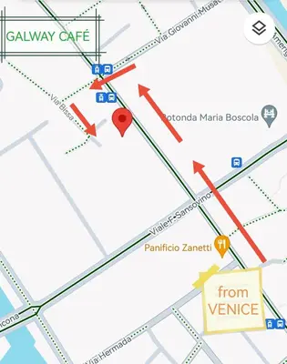 Planimetria di Viale VSM 108