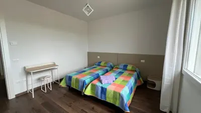 Letto o letti in una camera di Casa Grazia