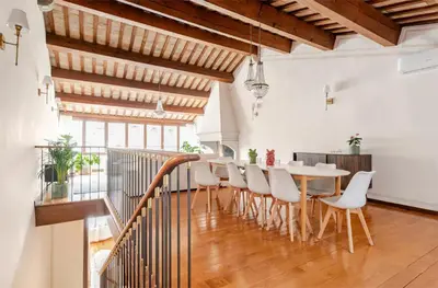 Area soggiorno di Calmaggiore Apartment - Luxury group apartment