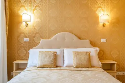 Letto o letti in una camera di Cà Beatrice