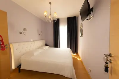 Letto o letti in una camera di Blumarin