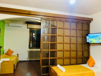 TV o dispositivi per l'intrattenimento presso Venice villa apartment