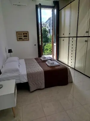 Letto o letti in una camera di Casa PATRIZIA
