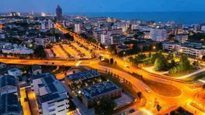Vista generica su Lido di Jesolo o vista sulla città dall'interno dell'appartamento