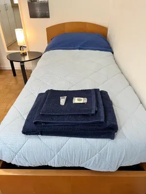 Letto o letti in una camera di Appartamento Centro Conegliano Eleganza e Comfort
