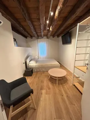 Letto o letti in una camera di Casa Milena