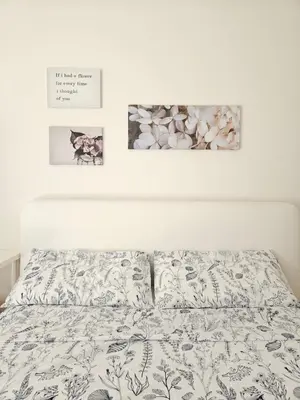 Letto o letti in una camera di Vicky's House Venezia
