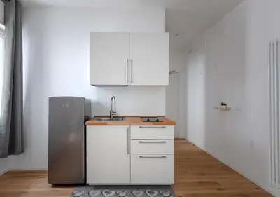 Cucina o angolo cottura di Fully Furnished Green Apartment 1