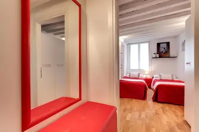 Letto o letti in una camera di Ca Forner - Cannaregio Apartment by Wonderful Italy