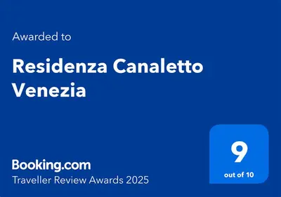 Certificato, attestato, insegna o altro documento esposto da Residenza Canaletto Venezia