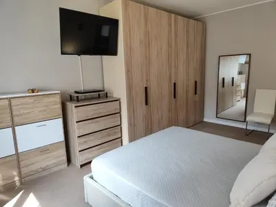 Letto o letti in una camera di LA MAR Apartment Zelarino