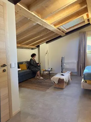 Letto o letti in una camera di Agriturismo Rive del Bacio - La Dimora