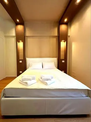 Letto o letti in una camera di Casa Chanel