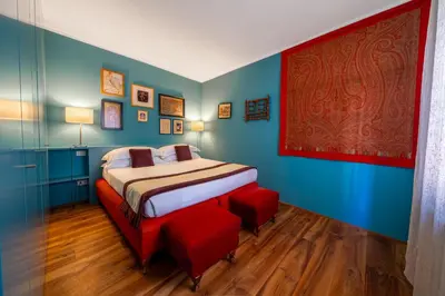 Letto o letti in una camera di Paruta Jazz Apartment