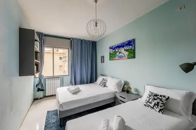 Letto o letti in una camera di GuestHost - TINO ART HOUSE Forest With Air-conditioner!
