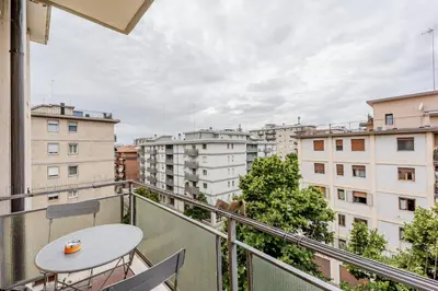 Balcone o terrazza di GuestHost - TINO ART HOUSE Forest With Air-conditioner!