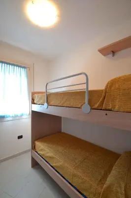 Letto o letti in una camera di Two-Bedroom Apartment Rosolina Mare near Sea 9