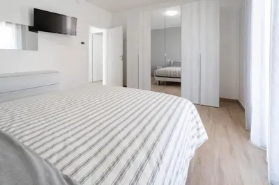 Letto o letti in una camera di Cristal apartments