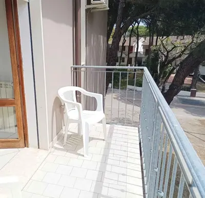 Balcone o terrazza di Apartments in Rosolina Mare 24930