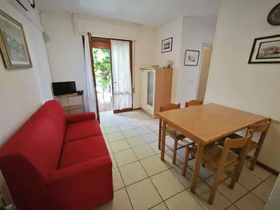Area soggiorno di Apartments in Rosolina Mare 25012