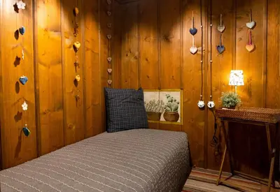 Letto o letti in una camera di Oasi Dolce Vita