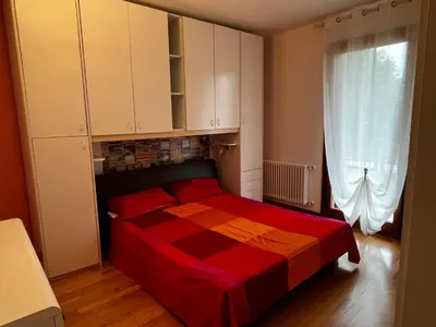 Letto o letti in una camera di Casa di Martina