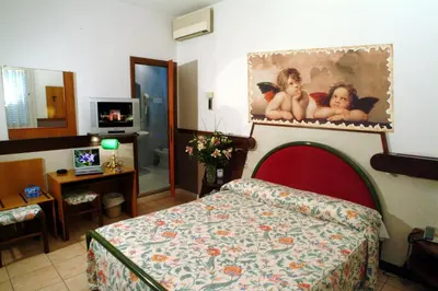 TV o dispositivi per l'intrattenimento presso Hotel Roma