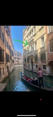 Vista sul fiume nelle vicinanze dell'appartamento