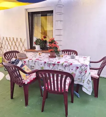 Area soggiorno di Il Girasole Casa Vacanze