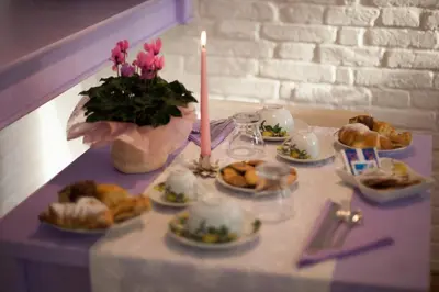Cibo presso il bed & breakfast o nelle vicinanze