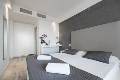 Letto o letti in una camera di Boutique Hotel Bali