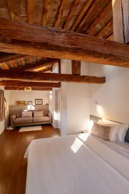 Letto o letti in una camera di Bassano Club House